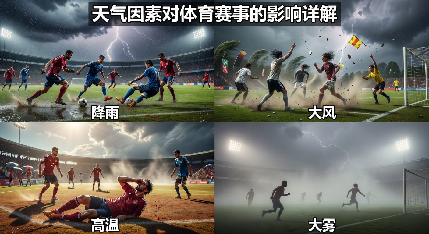 天气因素 Weather Factors：深度解析如何影响体育赛事与博彩策略