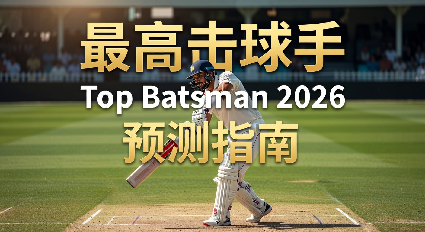 2026年世界杯投注：最高击球手 Top Batsman 制胜策略分析