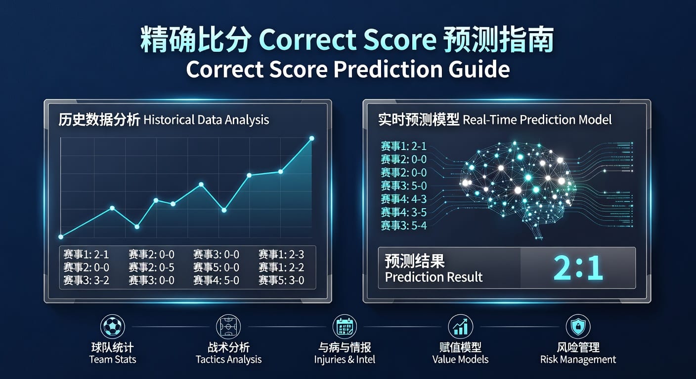 精确比分 correct score：2026年波胆预测思路