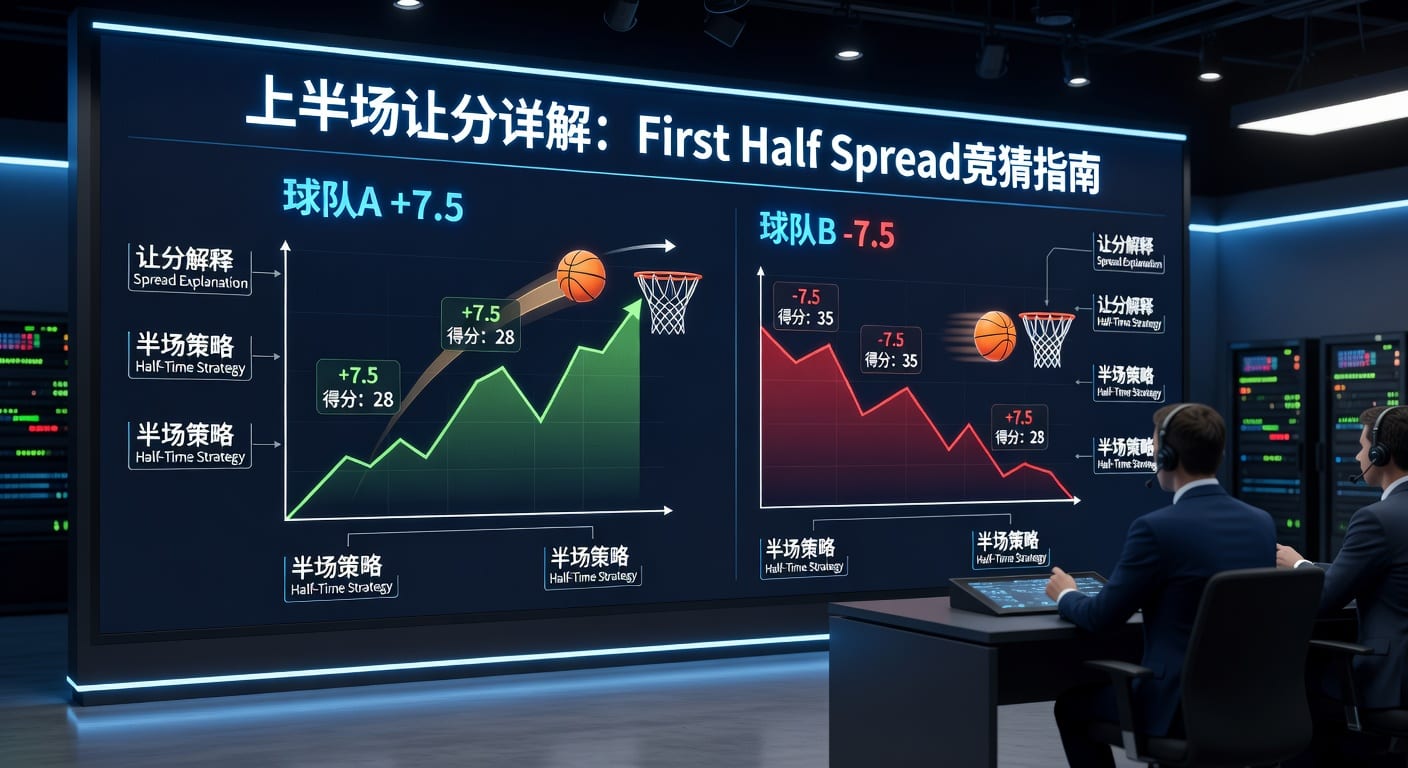 上半场让分 first half spread：盘口思路与实战